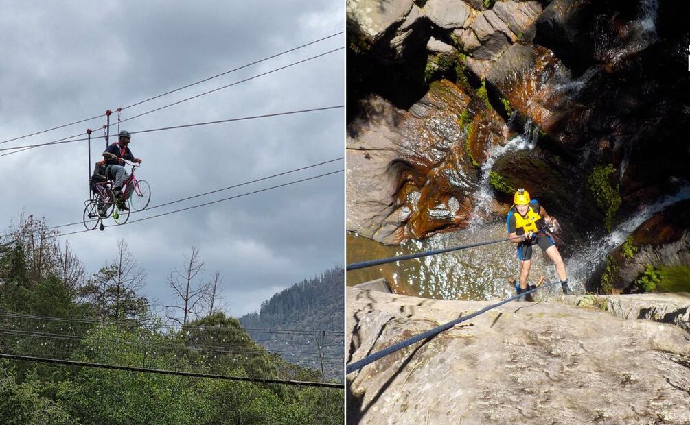 Entre bosques, puentes y senderos extremos, así es la aventura en el Ejido El Puente | Facebook: Desarrollo Ecoturístico Ejido El Puente