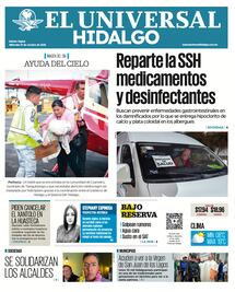 Portada El Universal Hidalgo 15/10/25