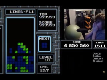 Con esta técnica un niño de 13 años logra derrotar el "Tetris" de NES
