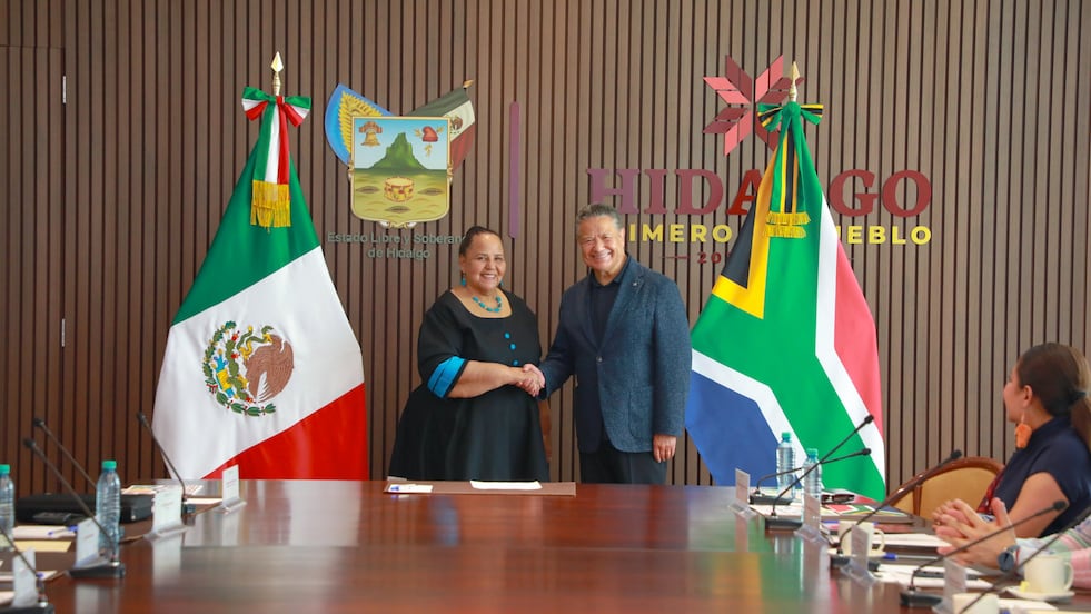 Embajadora de Sudáfrica visita Pachuca rumbo al Mundial 2026