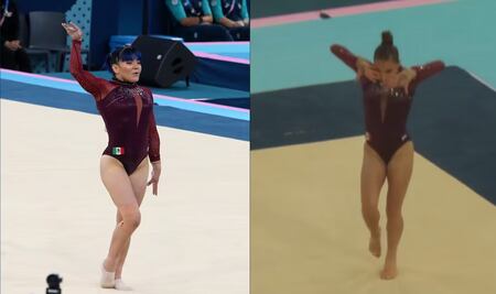 Equipo mexicano de gimnasia artística debutó en París 2024 con varias caídas