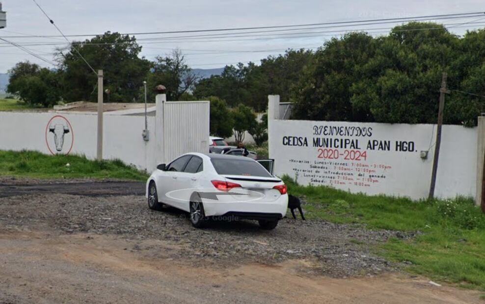 Centro de Sacrificio Animal (CEDSA) en Apan, Hidalgo I Foto: Google Maps