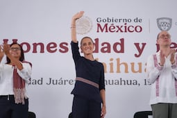 Sheinbaum destaca programas sociales y obras durante gira por Ciudad Juárez