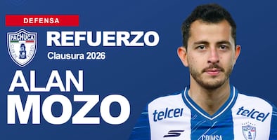 Alan Mozo se convierte en nuevo jugador del Pachuca
