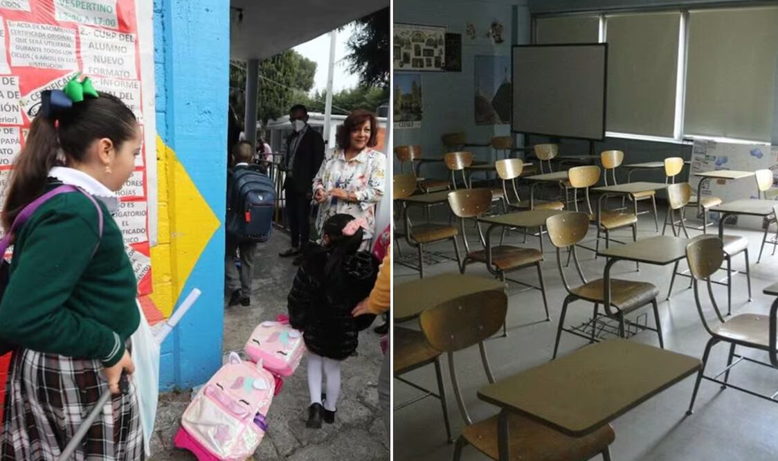 En el ciclo escolar 2024-2025, los estudiantes de nivel básico disfrutarán de dos fines de semana largos en septiembre, según el calendario oficial de la SEP Foto: El Universal