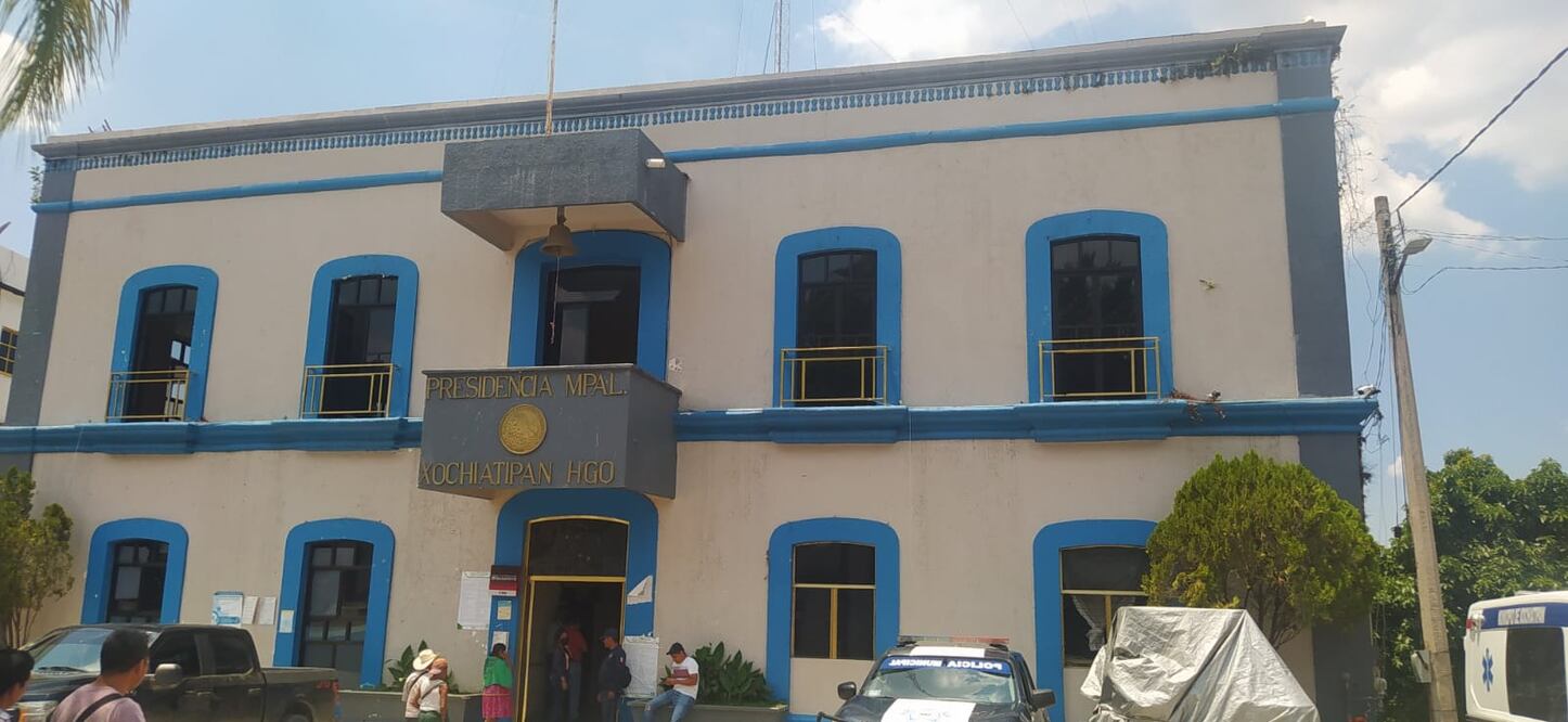 Presidencia muncipal de Xochiatipan I Foto: Especial