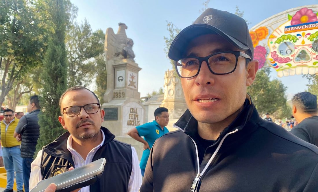 Jorge Reyes, presidente municipal de Pachuca I Foto: Giovanny Flores