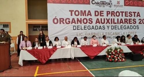 Toman protesta autoridades auxiliares de Chilcuautla