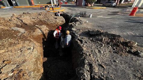 Suman cinco fugas de agua en las dos primeras semanas de febrero