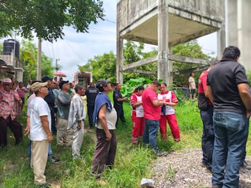 Muere trabajador tras colapsar al interior de un cárcamo en Santa Catarina, Huejutla