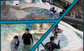 Kai, integrante de EXO, visita las Grutas de Tolantongo