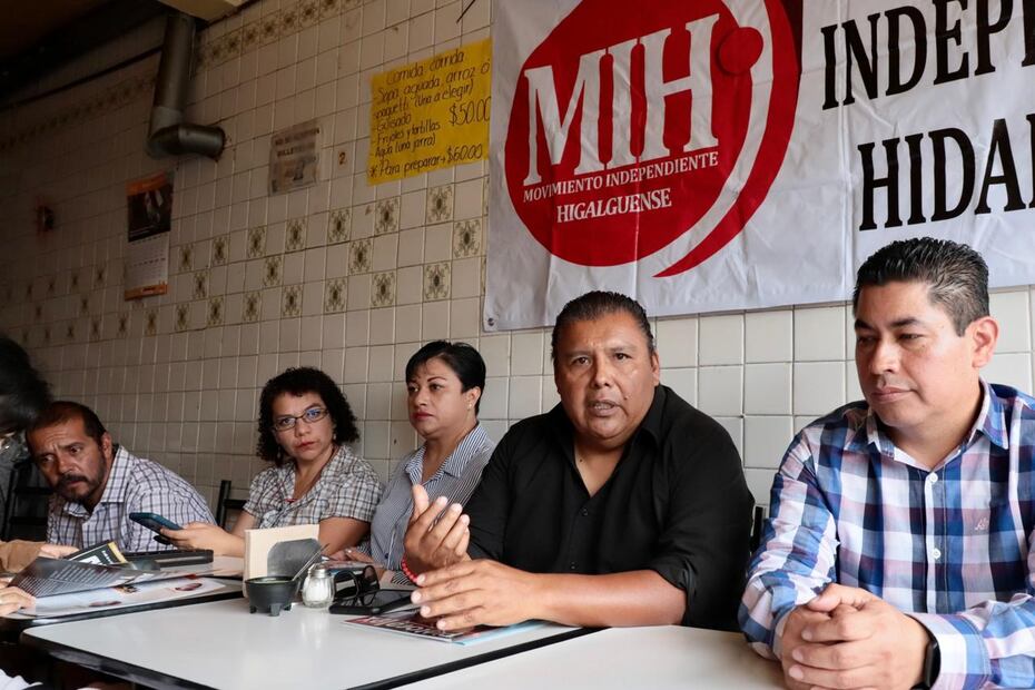 Anuncian intención de crear el Partido Independiente Hidalguense | Foto: Luis Soriano