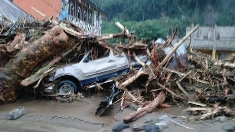Emergencia en la Sierra Gorda de Hidalgo por lluvias torrenciales