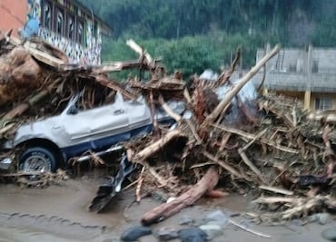 Emergencia en la Sierra Gorda de Hidalgo por lluvias torrenciales