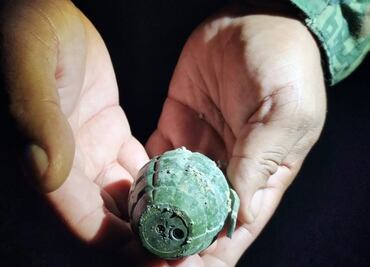 Presunta granada de fragmentación moviliza a policías y ejército