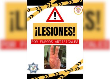 Impactante campaña contra la pirotecnia en Progreso de Obregón