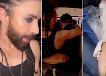 Jay de la Cueva sufre lesión en el escenario del Teatro del Pueblo