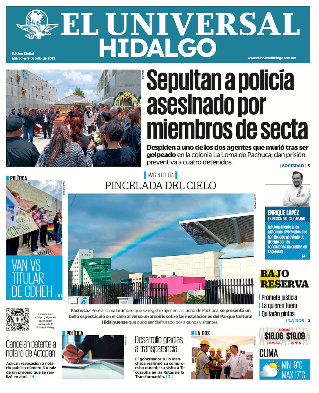 El Universal Hidalgo 090725