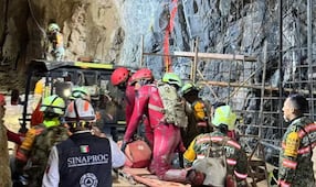 Mantienen la esperanza de encontrar con vida al minero hidalguense Isidro Beltrán tras el derrumbe de la mina  Santa Fe en Sinaloa