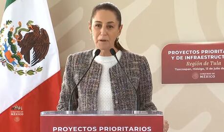 Sanearán río Tula y garantizarán agua potable como parte de la soberanía hídrica: Claudia Sheinbaum