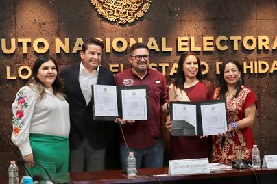 Recibe Simey Olvera constancia de mayoría; es senadora electa