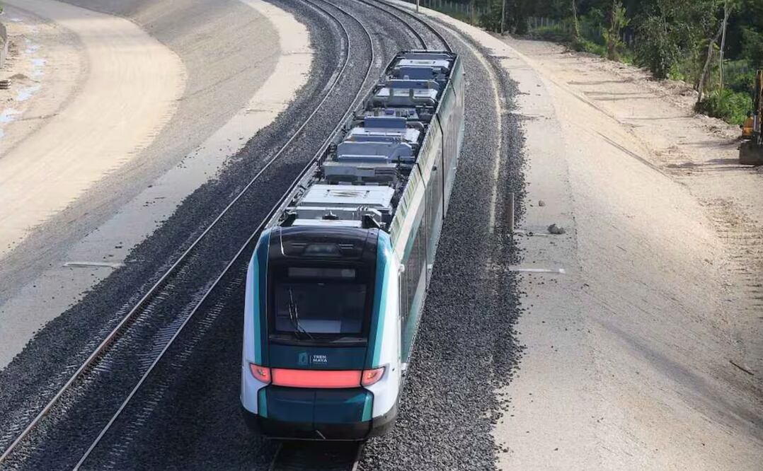 Estación del tren maya de Bacalar en pruebas en Quintana Roo, el 8 de septiembre 2024. Fotos: Berenice Fregoso. EL UNIVERSAL