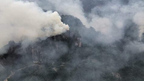 Registra Hidalgo ocho incendios activos: Conafor