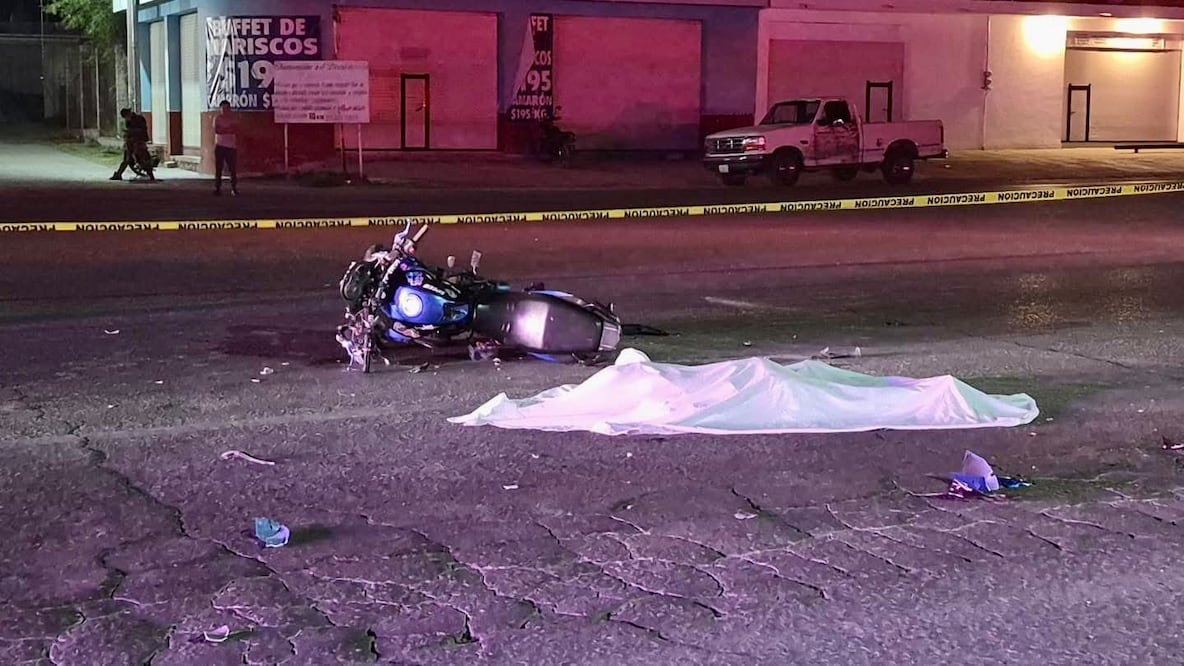 Un joven de 15 años falleció tras un accidente en motocicleta en Ixmiquilpan I Foto: Especial