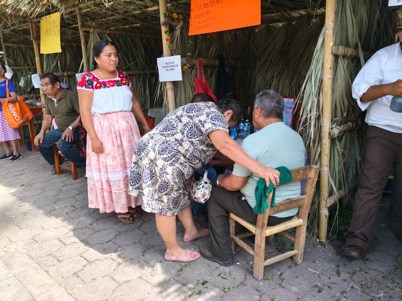 En la región Huasteca existe un registro oficial de 223 parteras empíricas y 286 médicos tradicionales, de acuerdo con autoridades estatales I Foto: Francisco Bautista