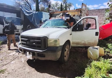 Cateo en Tula deja aseguramiento de hidrocarburo y vehículos en predio de Santa Ana Ahuehuepan