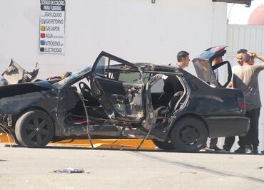 Accidente en la carretera México-Pachuca deja dos lesionados