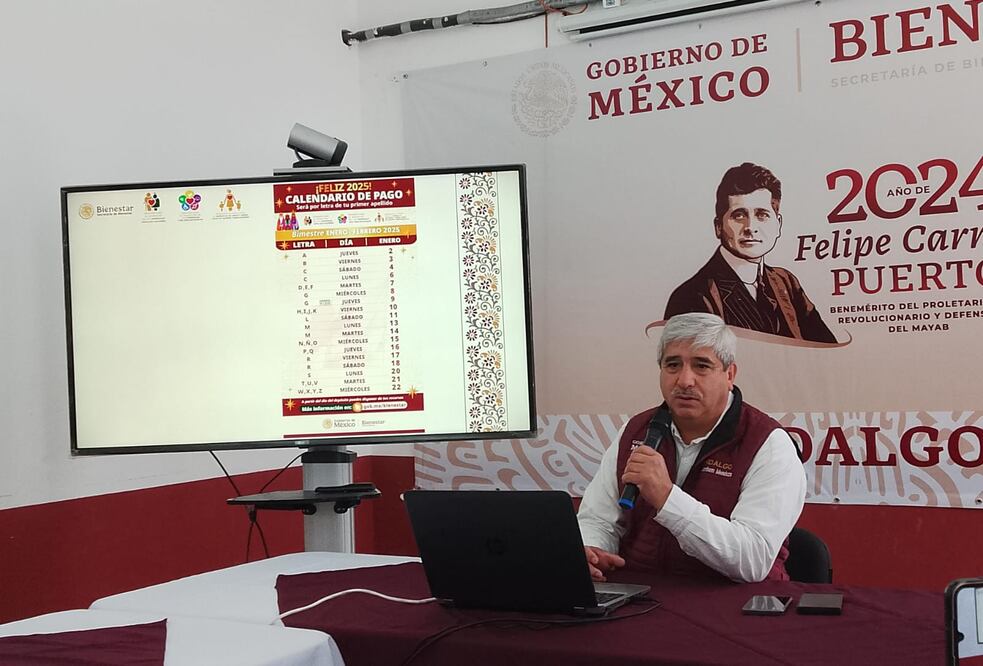 Abraham Zenteno,  delegado de Programas para el Bienestar I foto: Lourdes Naranjo