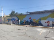 Colectivo alcanza seis escuelas intervenidas con proyectos de muralismo