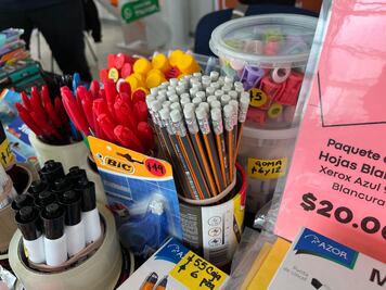 Hasta 5 mil pesos el costo de útiles escolares para regreso a clases