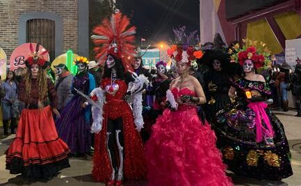 La Feria de San Francisco Pachuca cierra con el desfile de catrinas y celebraciones de Día de Muertos