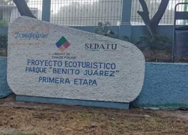 A medio año de haberse anunciado la rehabilitación del parque Benito Juárez en Ixmiquilpan, aún no se realiza.