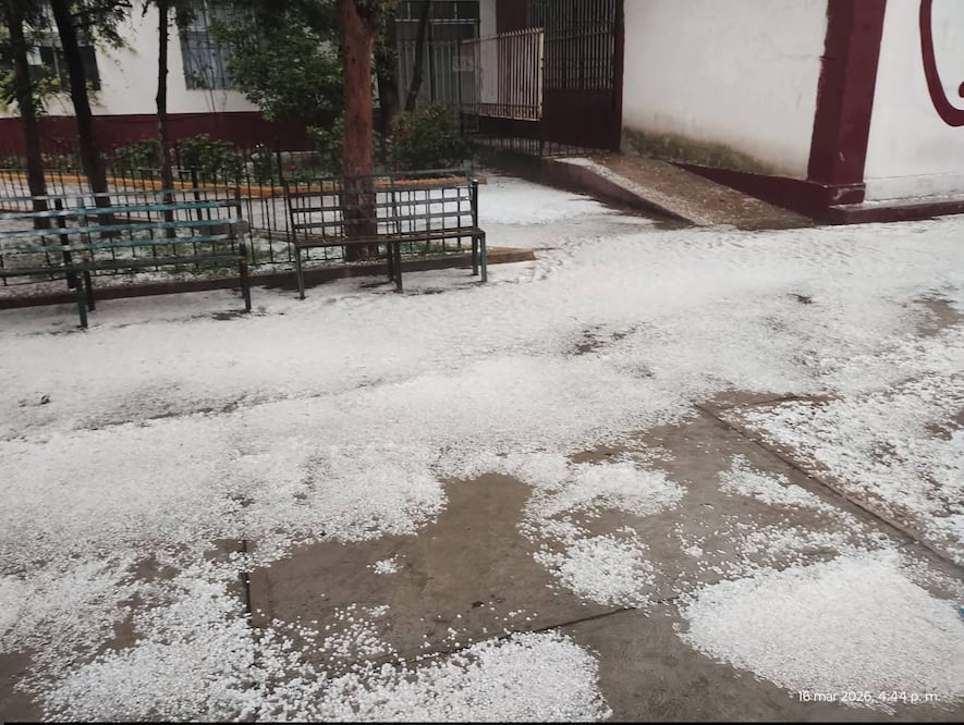 El plan municipal de contingencias se activa cuando se registran lluvias intensas, granizo o fuertes rachas de viento | Foto: especial