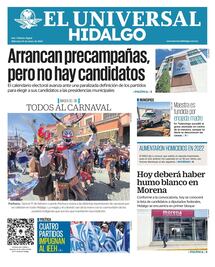 Portada El Universal Hidalgo 240124