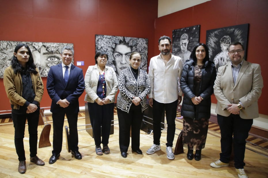 Una exposición donde la luz cambia por completo la obra | Foto: UAEH
