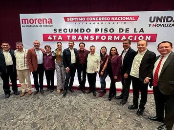 Participan hidalguenses en el Congreso Nacional de Morena