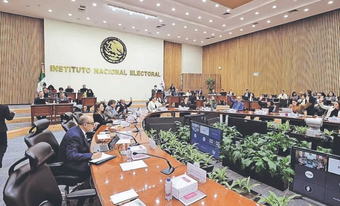 INE aprueba tope de gastos para elección judicial. Foto: EL UNIVERSAL
