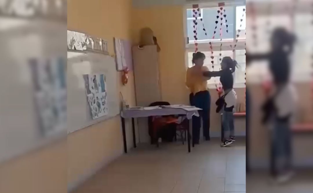 La maestra habría estado impartiendo clases en al menos dos escuelas más | Captura de video