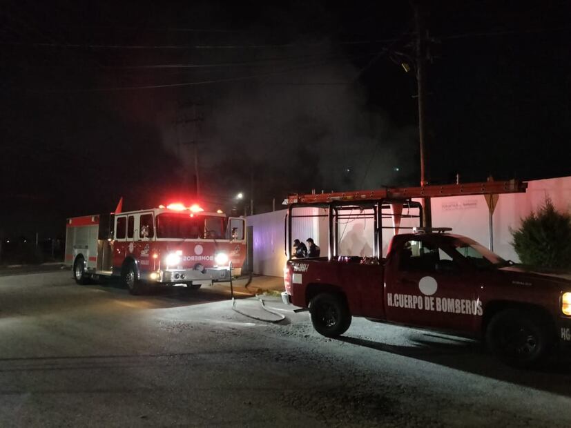 Incendio en predio de Telmex en Pachuca por intento de robo de cableado | Foto: Especial
