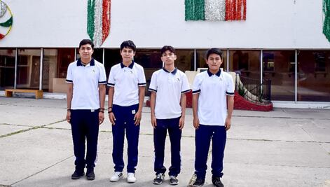 Cuatro hidalguenses van a olimpiada de Informática