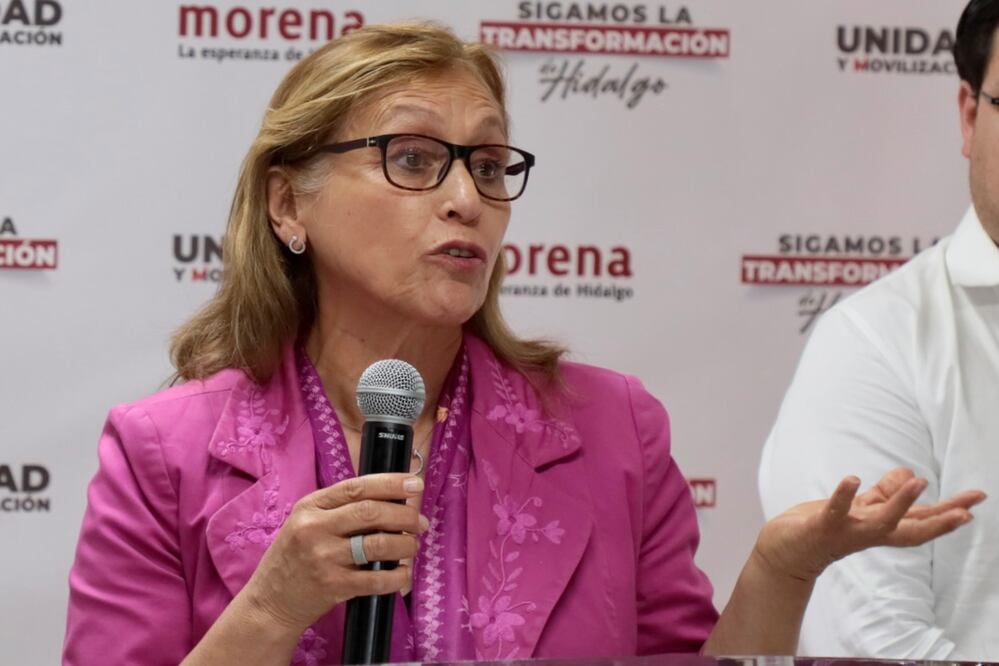 Marivel Solís Barrera, secretaria general del instituto político guinda I Foto: Luis Soriano