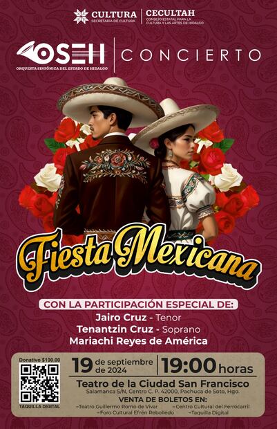 Facebook: Secretaría de Cultura de Hidalgo