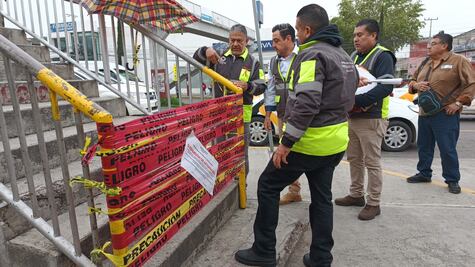 Demolerán puente peatonal de Madero pese a litigio si dictamen confirma riesgo