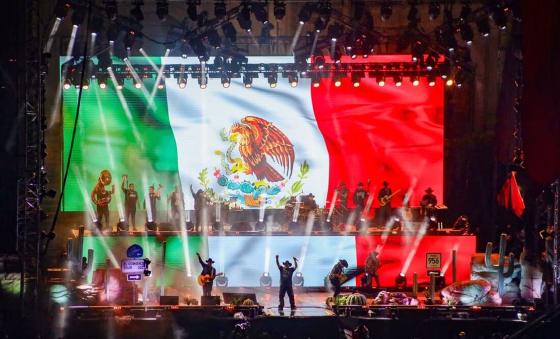 El contrato se le entregó a la empresa Kit Wear de México SA de CV, la misma que el año pasado organizó el concierto de Los Tigres del Norte | Foto: El Universal