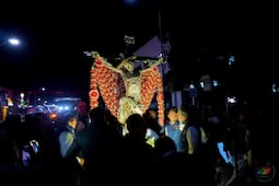 Procesión del Señor de Jalpan cumple 80 años, en Ixmiquilpan