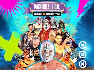 Lucha libre en la Feria de San Francisco Pachuca 2025: emociones y adrenalina garantizadas